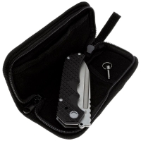 Нож складной полуавтоматический BOKER Hermod Folder сталь D2 рукоять Стеклотекстолит G10 цв. Черный превью 6