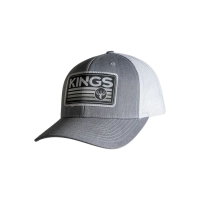 Бейсболка KING'S Gradient Patch Hat цвет Heather Grey / White