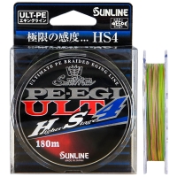 Плетенка SUNLINE SM PE EGI ULT HS4 180 м цв. Многоцветный 0,205 мм