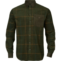 Рубашка HARKILA Kaldfjord Corduroy Check Shirt цвет Willow green check