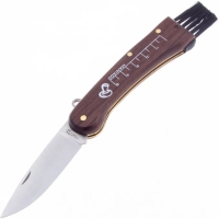 Нож складной полуавтоматический FOX KNIVES Mushrooms Knife сталь 440 рукоять Дерево цв. Коричневый