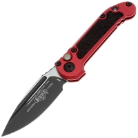 Нож складной автоматический MICROTECH LUDT Gen 3 сталь M390MK рукоять Алюминий цв. Бордовый