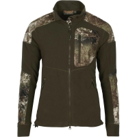 Толстовка PINEWOOD WS Smaland Hunters Camou Fleece Jacket цвет Hunting Brown / Strata