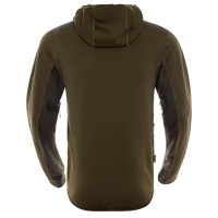 Толстовка HARKILA Deer Stalker fleece hoodie цвет Willow green / Shadow brown превью 2