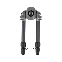 Сошка BACKLANZ Carbon Bipod LT wUniversal Mounting Bracket превью 2