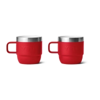 Набор кружек YETI Rambler Espresso Stackable Mug (2 шт.) 180 цвет Rescue Red превью 9