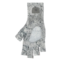 Перчатки SIMMS SolarFlex Half-Finger SunGlove цвет Back Eddy White превью 2