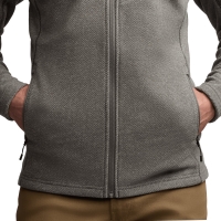 Толстовка SITKA Snowcrest Full-Zip Hooded Fleece цвет Woodsmoke Heather превью 2