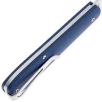 Нож складной полуавтоматический BOKER Coffin Denim Micarta сталь MagnaCut рукоять Микарта цв. Синий превью 6
