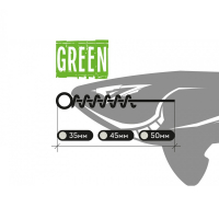 Оснастка XBAITS X Screw's Green 45 мм
