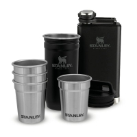 Набор STANLEY стопки Adventure 0,59 л + фляга 0,23 л цв. Черный