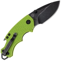 Нож складной автоматический KERSHAW Shuffle сталь 8Cr13MoV рукоять Термопластик GRN цв. Лайм превью 3