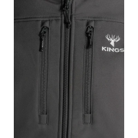 Куртка KING'S Hunter Ranger Softshell Jacket цвет Charcoal превью 3