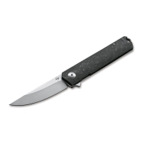 Нож складной BOKER Kwaiken Compact Flipper сталь D2 рукоять мраморный карбон/титан