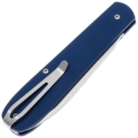 Нож складной полуавтоматический BOKER Coffin Denim Micarta сталь MagnaCut рукоять Микарта цв. Синий превью 4