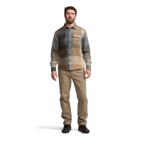 Рубашка SITKA Hardwood Hvy Wt Flannel цвет Buckskin Fall Plaid превью 9