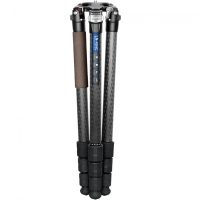 Сошка-трость LEOFOTO трипод LN-404C Carbon,Адаптер-чаша BA-75L,База платформы YB-75LC Long превью 5