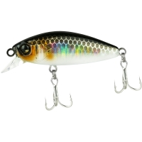 Воблер JACKALL Abbey Minnow 38SF цв. hl silver & black превью 2