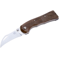Нож складной полуавтоматический FOX KNIVES Spora Mushrooms Knife рукоять Дерево цв. Коричневый
