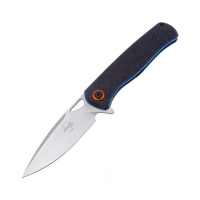 Нож складной BOKER Nebula сталь D2 рукоять сталь/мраморный карбон