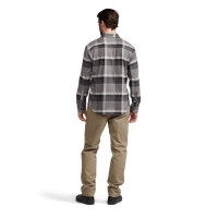 Рубашка SITKA Ashland Lt Wt Flannel Shirt цвет Woodsmoke Fall Plaid превью 4