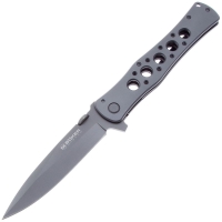 Нож складной полуавтоматический BOKER Urban Tank сталь 440А рукоять Сталь цв. Серый