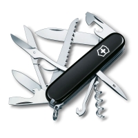 Нож VICTORINOX Huntsman 91мм 15 функций цв. черный