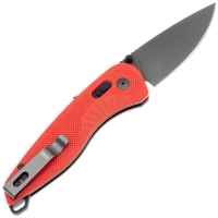 Нож складной полуавтоматический SOG Aegis Mk3 Red Indigo сталь D2 рукоять Нейлон цв. Красный превью 6