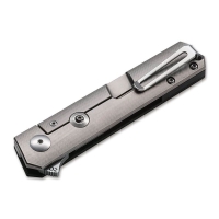 Нож складной BOKER Kwaiken Compact Flipper сталь D2 рукоять мраморный карбон/титан превью 2