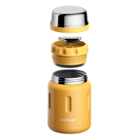 Термос BOBBER Jerrycan 0,7 л с ложкой цвет Ginger Tonic превью 3