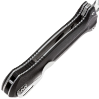 Нож складной полуавтоматический BOKER Cheus сталь VG-10 рукоять Стеклотекстолит G10 цв. Черный превью 6