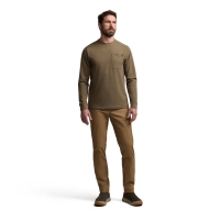 Лонгслив SITKA Foothills LS Crew цвет Pyrite превью 4