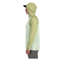 Термокофта SIMMS Bugstopper Solarflex Hoody цвет Light Green / Sage Heather превью 6