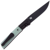 Нож складной полуавтоматический BOKER Urban Trapper Premium Bohler M390 рукоять стеклотекстолит G10 цв. Зеленый превью 4