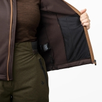 Толстовка SEELAND Emily Fleece Women цвет Dark Brown превью 2
