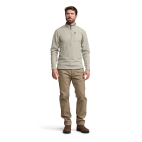Толстовка SITKA Snowcrest Half-Zip Fleece Pullover цвет Oak Heather превью 9