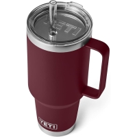Термокружка YETI Rambler Straw Mug 1242 цвет Wild Vine Red превью 2