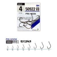 Крючок одинарный OWNER Pin Hook (12 шт.) № 14 код цв. BC