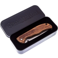 Нож складной полуавтоматический BOKER Backpacker сталь 440А рукоять Дерево цв. Коричневый превью 3