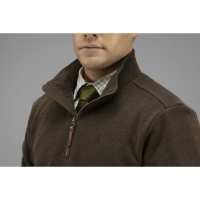 Пуловер HARKILA Retrieve HSP Pullover цвет Dark Warm Olive превью 3