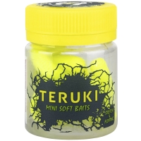 Червь TERUKI Roy 6,5 см (7 шт.) зап. сыр цв. Chartreuse превью 3