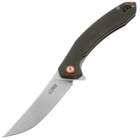 Нож складной CJRB Gobi AR-RPM9 рукоять стеклотекстолит G10 цв. Зеленый