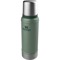 Термос STANLEY Classic Vacuum Bottle 0,75 л цвет тёмно-зелёный превью 4
