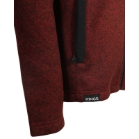 Толстовка KING'S Lifestyle Full Zip Sweater цвет Heather Brick превью 4