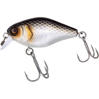 Воблер JACKALL Chubby 41F цв. uv mat silver & black превью 2