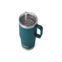 Термокружка YETI Rambler Straw Mug 710 цвет Agave Teal превью 3