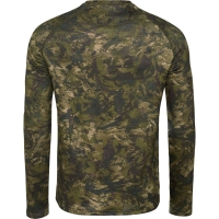 Термокофта SEELAND Active Camo L/S T-Shirt цвет InVis green превью 3