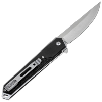 Нож складной полуавтоматический BOKER Japanese Iris сталь 440А рукоять Алюминий цв. Черный превью 5