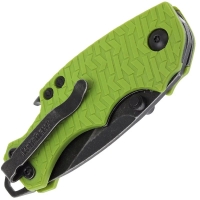 Нож складной автоматический KERSHAW Shuffle сталь 8Cr13MoV рукоять Термопластик GRN цв. Лайм превью 2