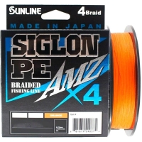 Плетенка SUNLINE Siglon PEX4 AMZ 150 м цв. оранжевый 0,153 мм
